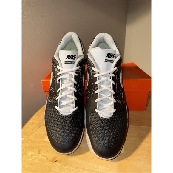 Size 15 Nike Courtballistec 4.1 Black/white/Pure Platinum Lightly Used OG BOX main image 10